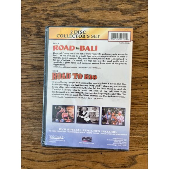 Road To Bali & Road To Rio 2-Disc Movies Collectors Set DVD New Sealed - Picture 3 of 4